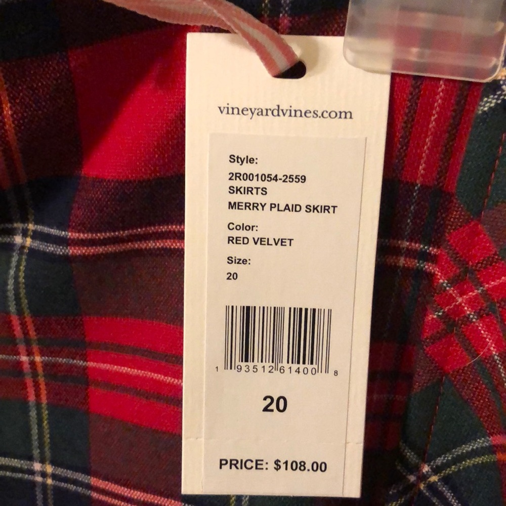 Vineyard Vines Plaid Skirt - Picture 2 of 7